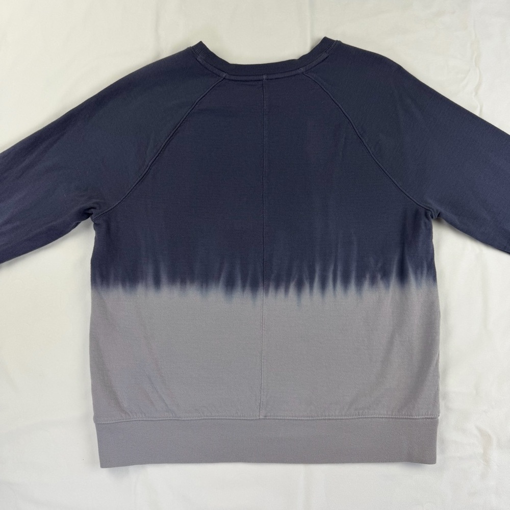 ATHLETA Sundown Dip Dye Crewneck Sweatshirt in Medieval Violet Size Small (GUC) - Picture 7 of 11
